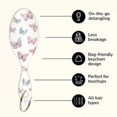 MacKenzie-Childs x Wet Brush Keychain Detangler - Butterfly Hill
