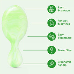 Summer Treat Mini Detangler - Key Lime
