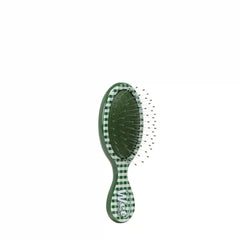 Wet Brush × Hill House Mini Detangler - Olive Gingham