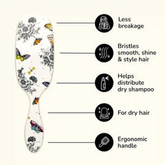 MacKenzie-Childs x Wet Brush Smooth Styler - Butterfly Toile