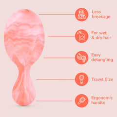Summer Treat Mini Detangler - Strawberries & Cream